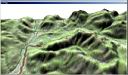 3D map of Slide Mountain, WA
