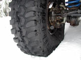 siping on a Super Swamper TSL Radial