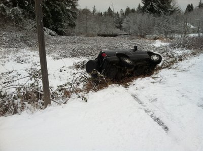 Winched that out of an embankment this morning!