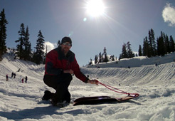 Sledding