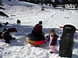 Backcountry Sledding at Mount Baker